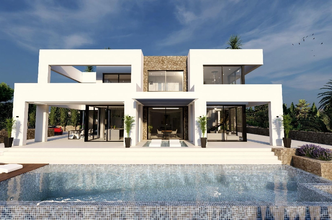 villa en Benissa en vente, construit 547 m², ano de construccion 2024, aire acondicionado, terrain 1347 m², 4 chambre, 3 salle de bains, piscina, ref.: AM-12239DA-8