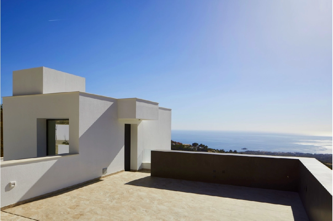 villa en Altea(Sierra Altea) en vente, construit 535 m², terrain 1252 m², 4 chambre, 6 salle de bains, piscina, ref.: CA-H-1800-AMB-22