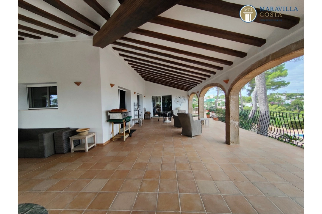 villa en Javea(Costa Nova) en vente, construit 378 m², + calefaccion suelo, aire acondicionado, terrain 3063 m², 5 chambre, 5 salle de bains, piscina, ref.: MV-P-2507-18