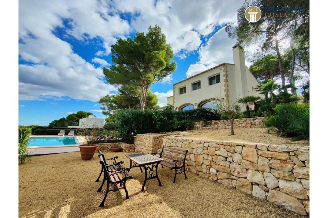 villa en Javea(Costa Nova) en vente, construit 378 m², + calefaccion suelo, aire acondicionado, terrain 3063 m², 5 chambre, 5 salle de bains, piscina, ref.: MV-P-2507-5