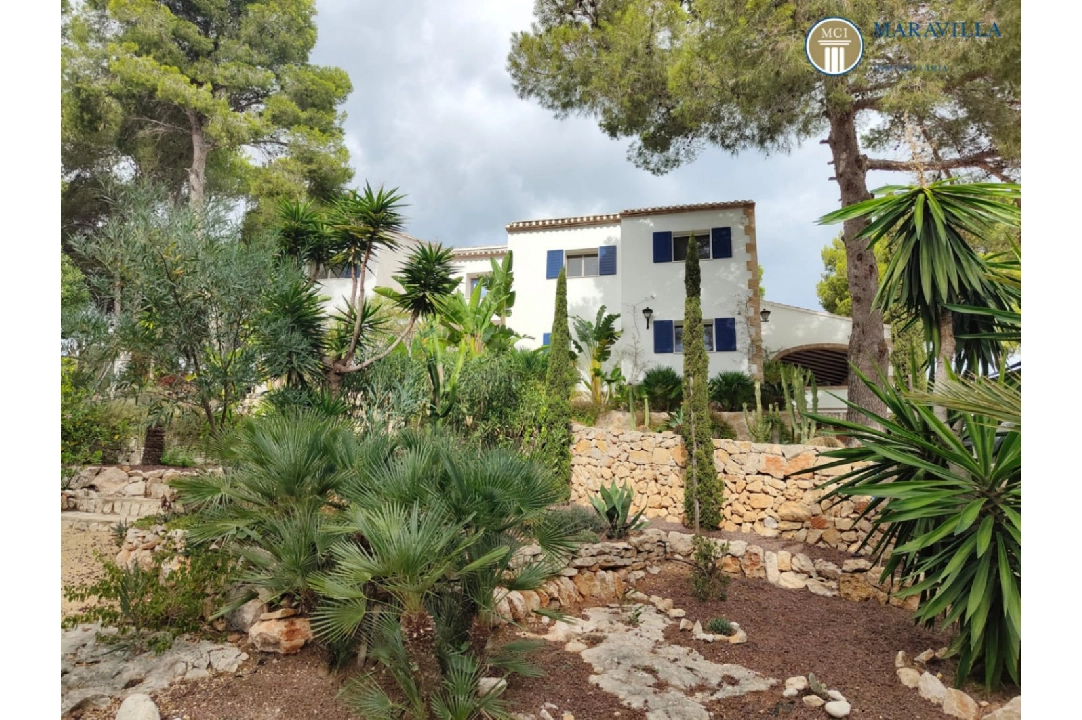 villa en Javea(Costa Nova) en vente, construit 378 m², + calefaccion suelo, aire acondicionado, terrain 3063 m², 5 chambre, 5 salle de bains, piscina, ref.: MV-P-2507-9