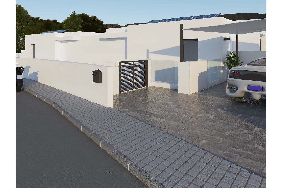 villa en Moraira(Benimeit) en vente, construit 178 m², aire acondicionado, terrain 508 m², 3 chambre, 3 salle de bains, piscina, ref.: CA-H-1820-AMB-3