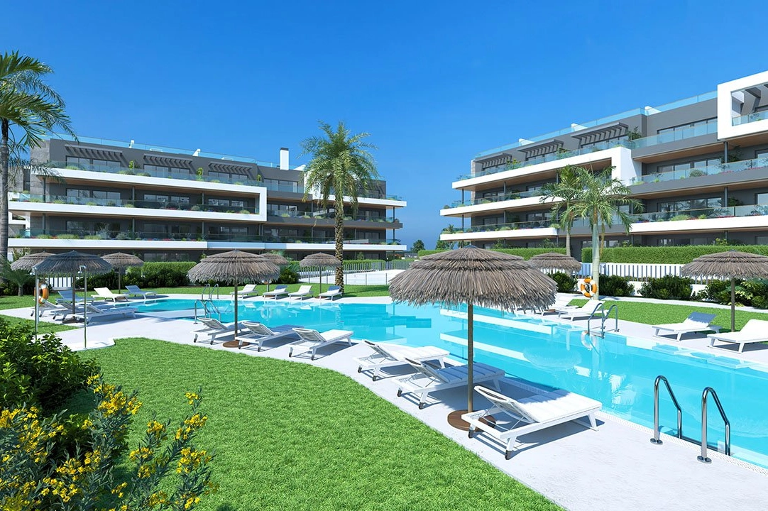 apartamento en la planta superior en Torrevieja en vente, construit 121 m², estado nuevo, aire acondicionado, 3 chambre, 2 salle de bains, piscina, ref.: HA-TON-270-A05-2