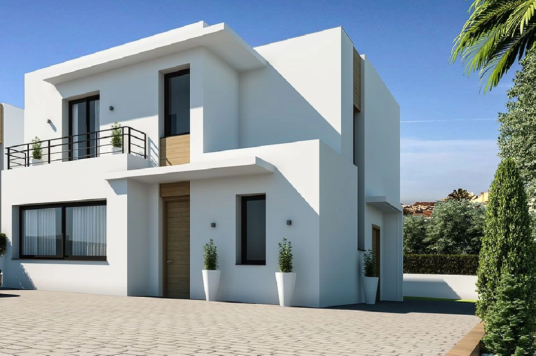 villa en Denia en vente, construit 155 m², estado nuevo, aire acondicionado, terrain 220 m², 3 chambre, 3 salle de bains, piscina, ref.: HA-DEN-110-E03-2