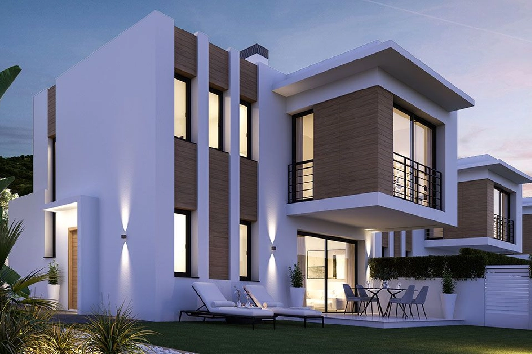 villa en Denia en vente, construit 155 m², estado nuevo, aire acondicionado, terrain 220 m², 3 chambre, 3 salle de bains, piscina, ref.: HA-DEN-110-E03-4