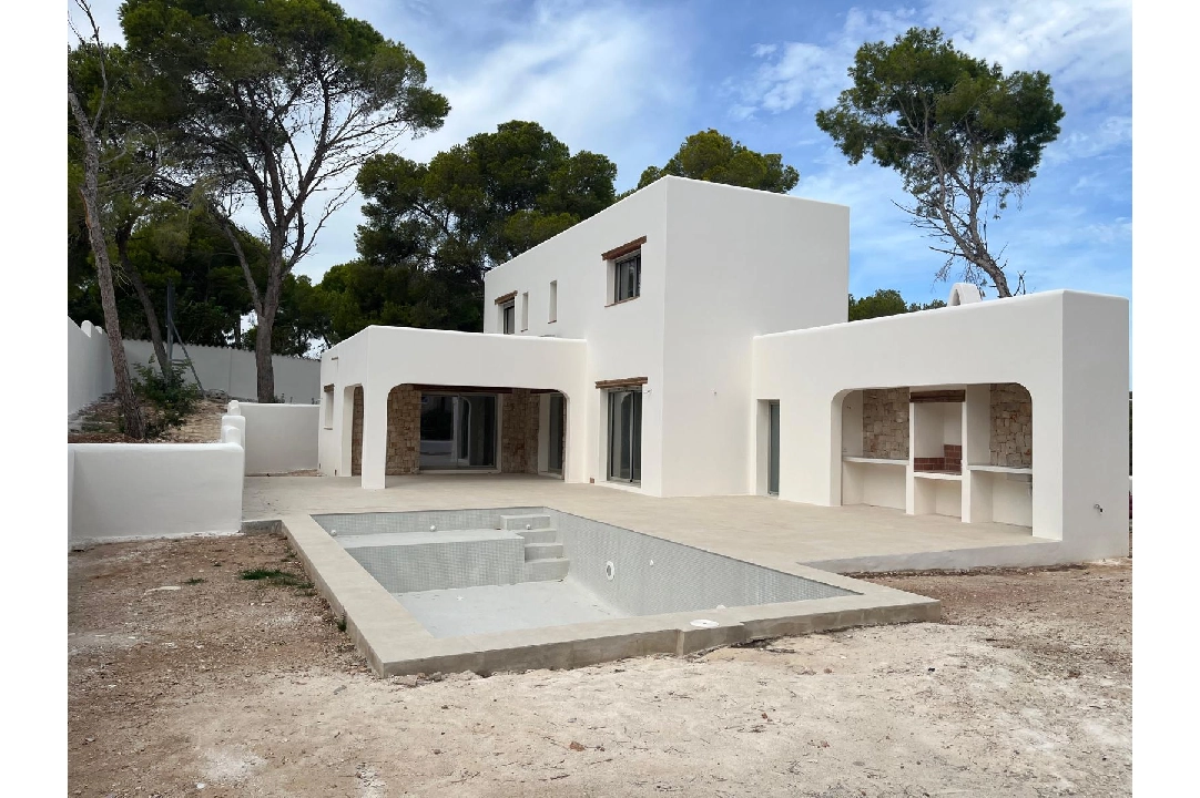 villa en Moraira(Cap Blanc) en vente, construit 180 m², aire acondicionado, terrain 1056 m², 3 chambre, 4 salle de bains, piscina, ref.: CA-H-1699-AMBI-3