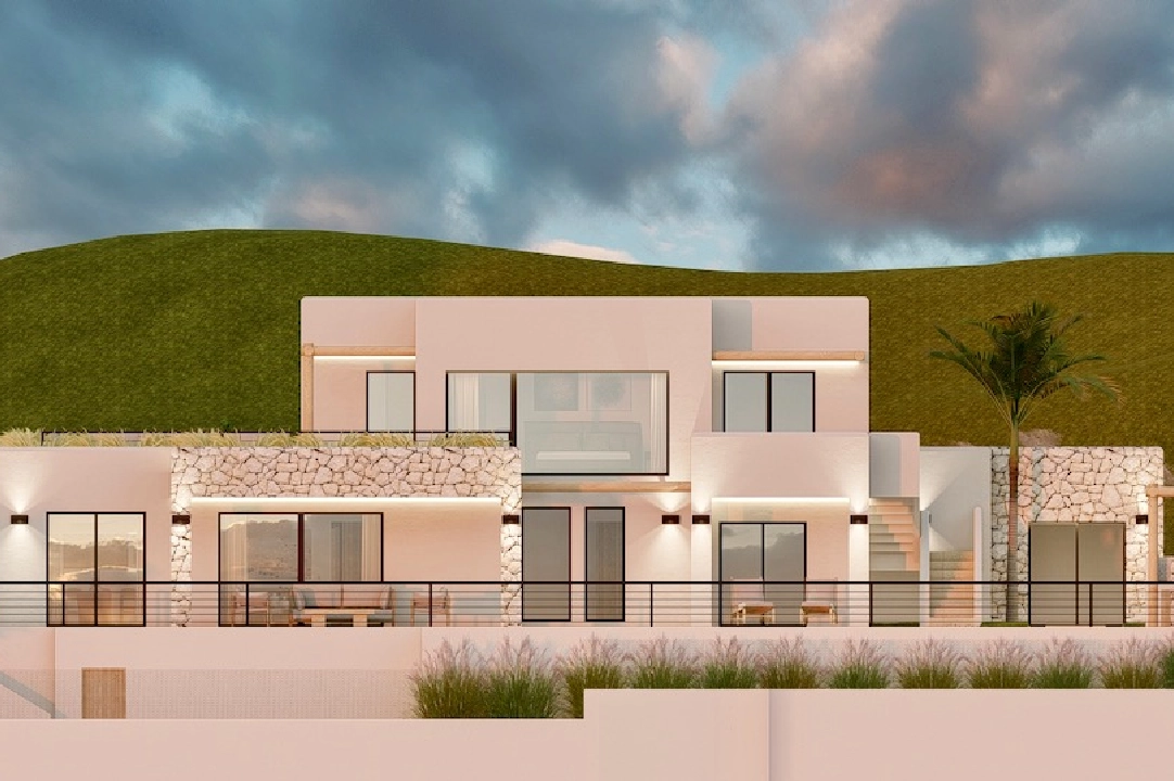 villa en Moraira(Pinar del Advocat) en vente, construit 265 m², terrain 810 m², 4 chambre, 3 salle de bains, piscina, ref.: CA-H-1822-AMBI-11