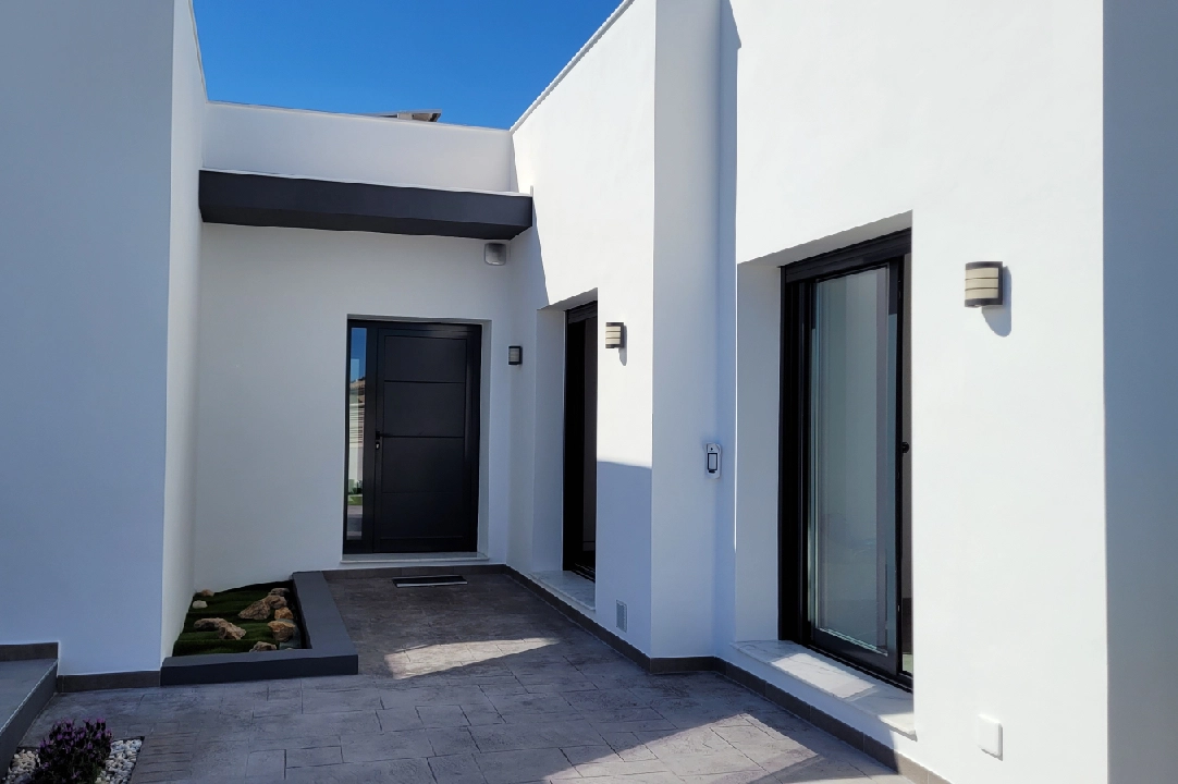 villa en Els Poblets en vente, construit 158 m², ano de construccion 2018, estado como nuevo, + KLIMA, aire acondicionado, terrain 500 m², 3 chambre, 2 salle de bains, piscina, ref.: MG-0824-8