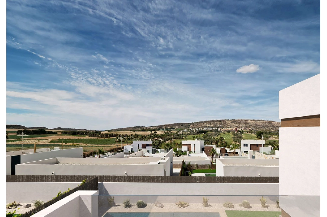 villa en Algorfa en vente, construit 198 m², estado nuevo, + fussboden, aire acondicionado, terrain 308 m², 3 chambre, 2 salle de bains, piscina, ref.: HA-ARN-109-E01-11