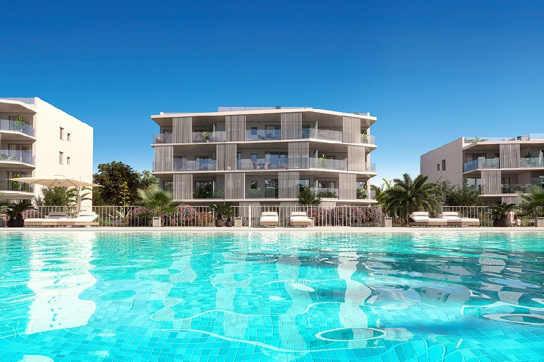 apartamento en la planta superior en Cala D-Or en vente, construit 107 m², estado nuevo, aire acondicionado, 2 chambre, 2 salle de bains, piscina, ref.: HA-MLN-433-A01-1