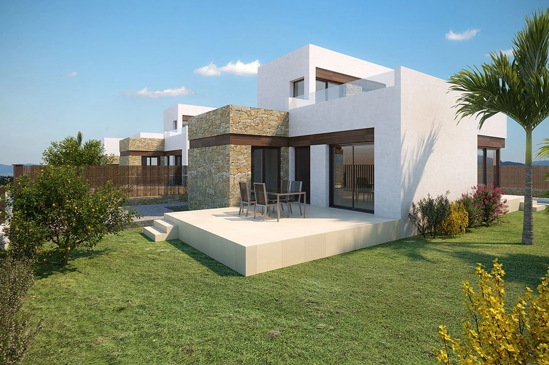 villa en Finestrat en vente, construit 296 m², estado nuevo, aire acondicionado, terrain 457 m², 3 chambre, 2 salle de bains, piscina, ref.: HA-FIN-212-E05-2