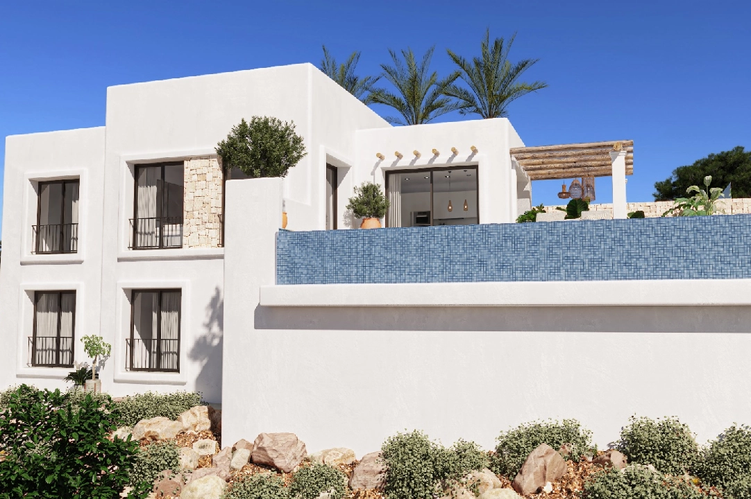 villa en Pedreguer en vente, construit 159 m², aire acondicionado, terrain 1272 m², 3 chambre, 2 salle de bains, piscina, ref.: UM-UV-JUCAR-6