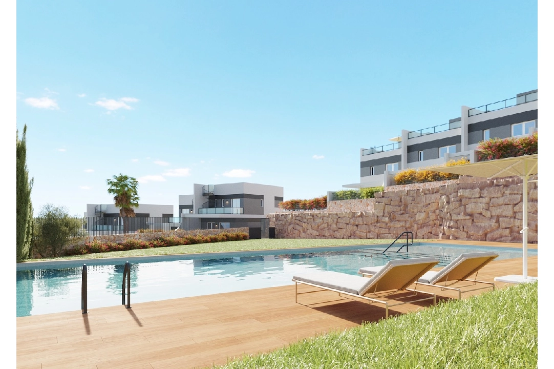 casa de pueblo en Finestrat(Finestrat) en vente, construit 128 m², aire acondicionado, terrain 275 m², 4 chambre, 2 salle de bains, piscina, ref.: CA-B-1828-AMB-2