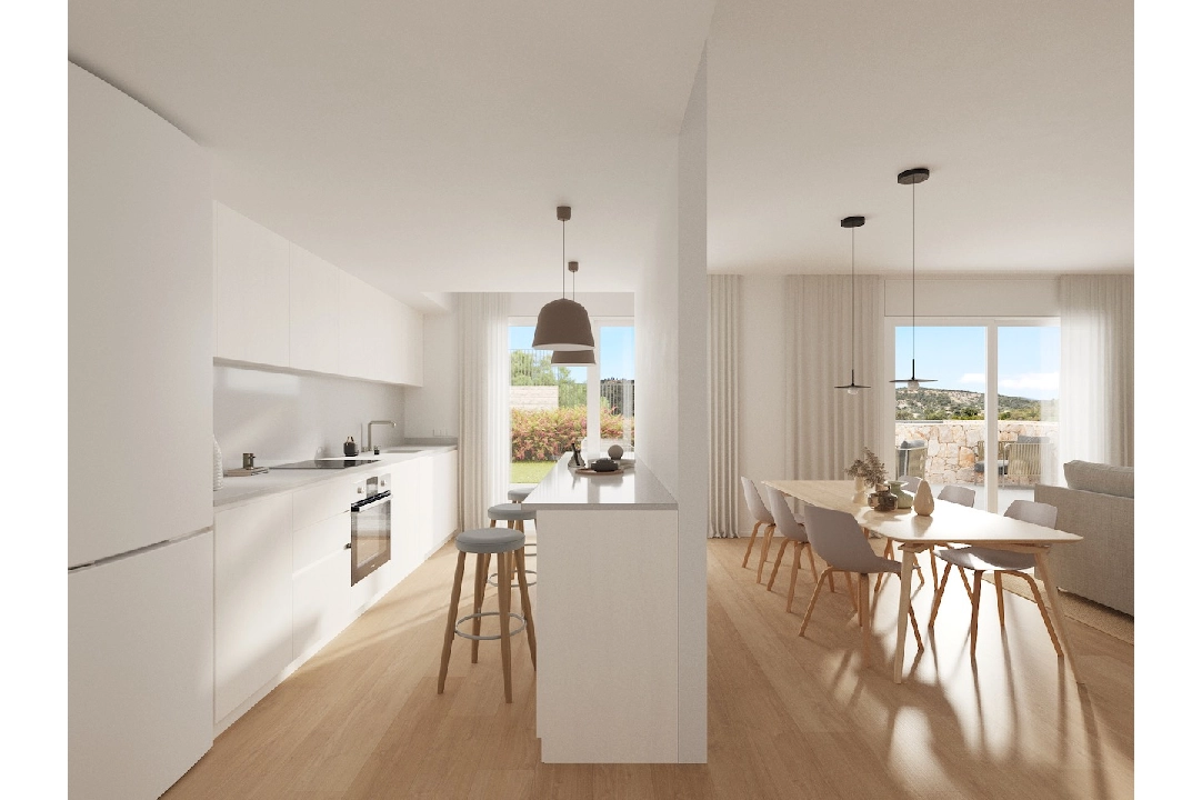 casa de pueblo en Finestrat(Finestrat) en vente, construit 128 m², aire acondicionado, terrain 275 m², 4 chambre, 2 salle de bains, piscina, ref.: CA-B-1828-AMB-6