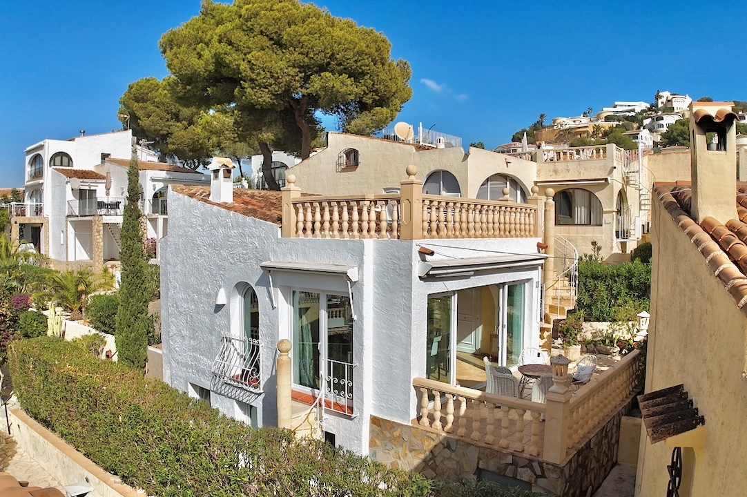 casa de pueblo en Moraira(Arnella) en vente, construit 112 m², aire acondicionado, 2 chambre, 2 salle de bains, piscina, ref.: CA-B-1829-AMBE-1