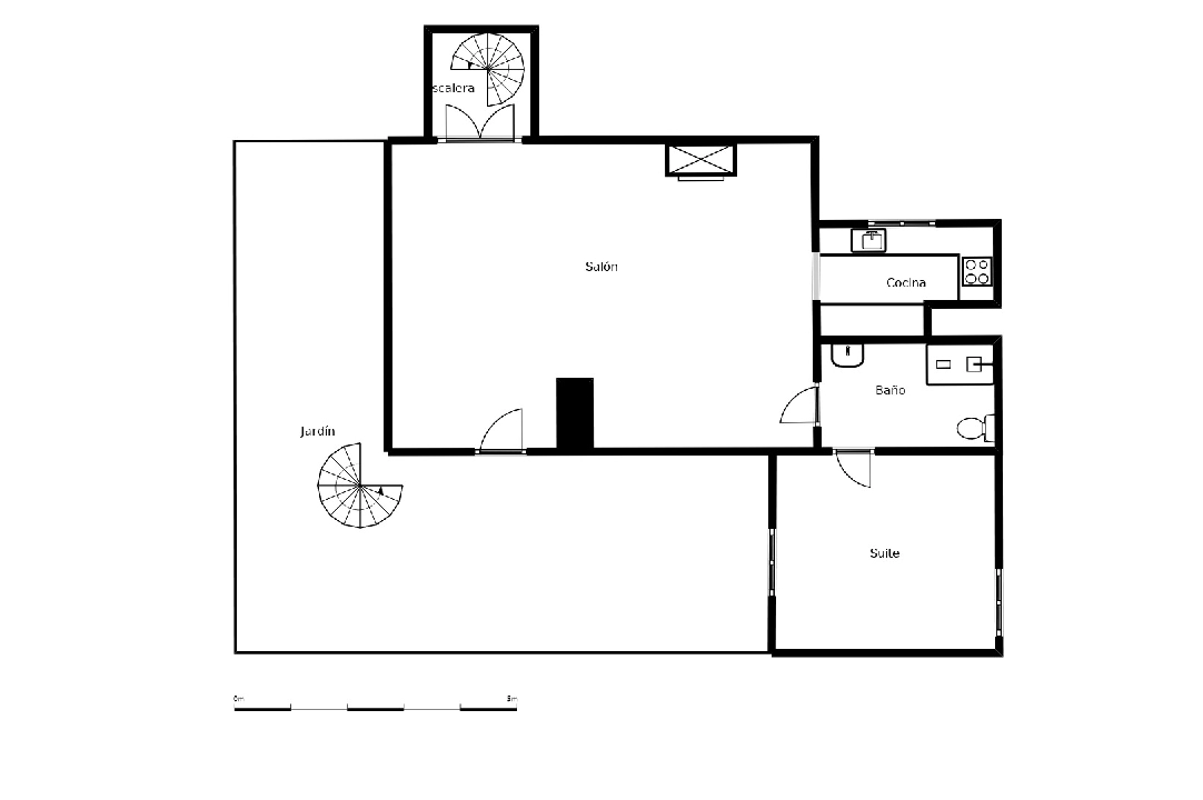 casa de pueblo en Moraira(Arnella) en vente, construit 112 m², aire acondicionado, 2 chambre, 2 salle de bains, piscina, ref.: CA-B-1829-AMBE-42