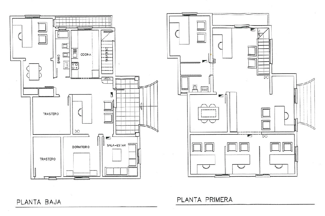 villa en San Fulgencio en vente, construit 216 m², estado bien cuidado, aire acondicionado, terrain 268 m², 5 chambre, 2 salle de bains, ref.: HA-M-SC-OFI-19