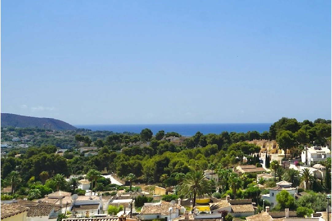 villa en Moraira(Camarrocha) en vente, construit 261 m², aire acondicionado, terrain 831 m², 3 chambre, 3 salle de bains, piscina, ref.: CA-H-1670-AMB-16