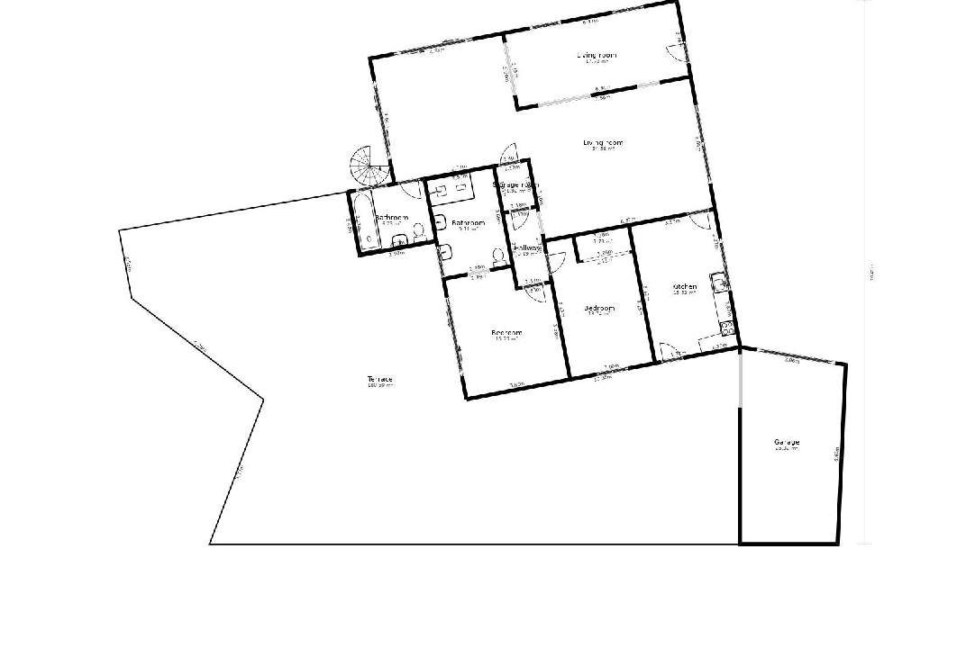 villa en Calpe(Cucarres) en vente, construit 210 m², aire acondicionado, terrain 800 m², 5 chambre, 4 salle de bains, piscina, ref.: COB-3485-10535-34