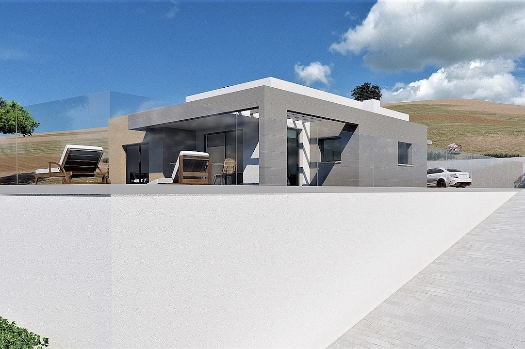 villa en Benitachell(Raco de Nadal) en vente, construit 145 m², aire acondicionado, terrain 700 m², 3 chambre, 2 salle de bains, piscina, ref.: CA-H-1831-AMB-6