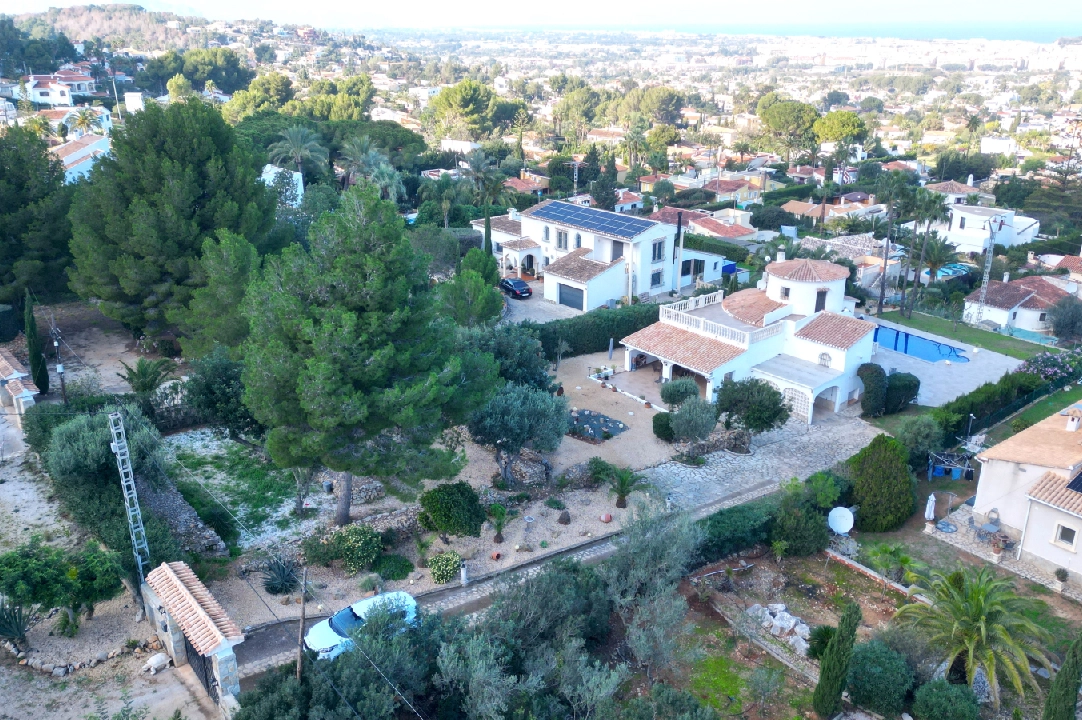 villa en Denia en vente, construit 190 m², ano de construccion 1984, estado bien cuidado, + KLIMA, aire acondicionado, terrain 1900 m², 4 chambre, 4 salle de bains, piscina, ref.: AS-1024-7