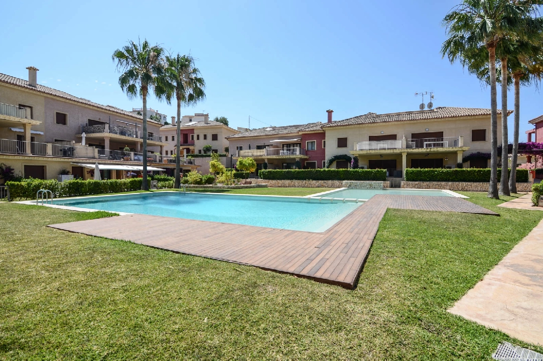 appartement en Benissa(Montemar) en vente, construit 110 m², aire acondicionado, 3 chambre, 2 salle de bains, piscina, ref.: CA-A-1836-AMBE-1