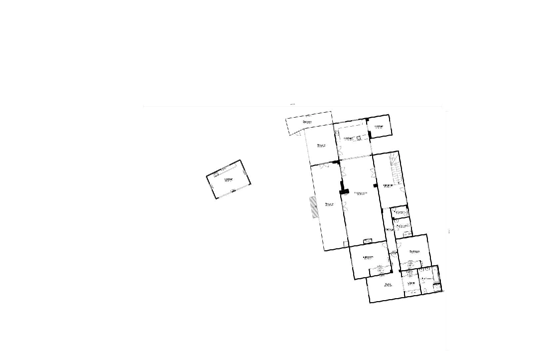 villa en Benissa(Benimarraig) en vente, construit 271 m², terrain 10438 m², 5 chambre, 3 salle de bains, piscina, ref.: COB-3488-10535-37