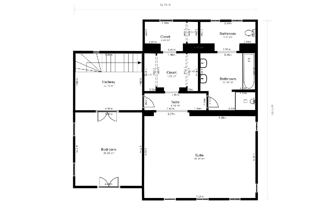 villa en Benissa(Benimarraig) en vente, construit 271 m², terrain 10438 m², 5 chambre, 3 salle de bains, piscina, ref.: COB-3488-10535-38