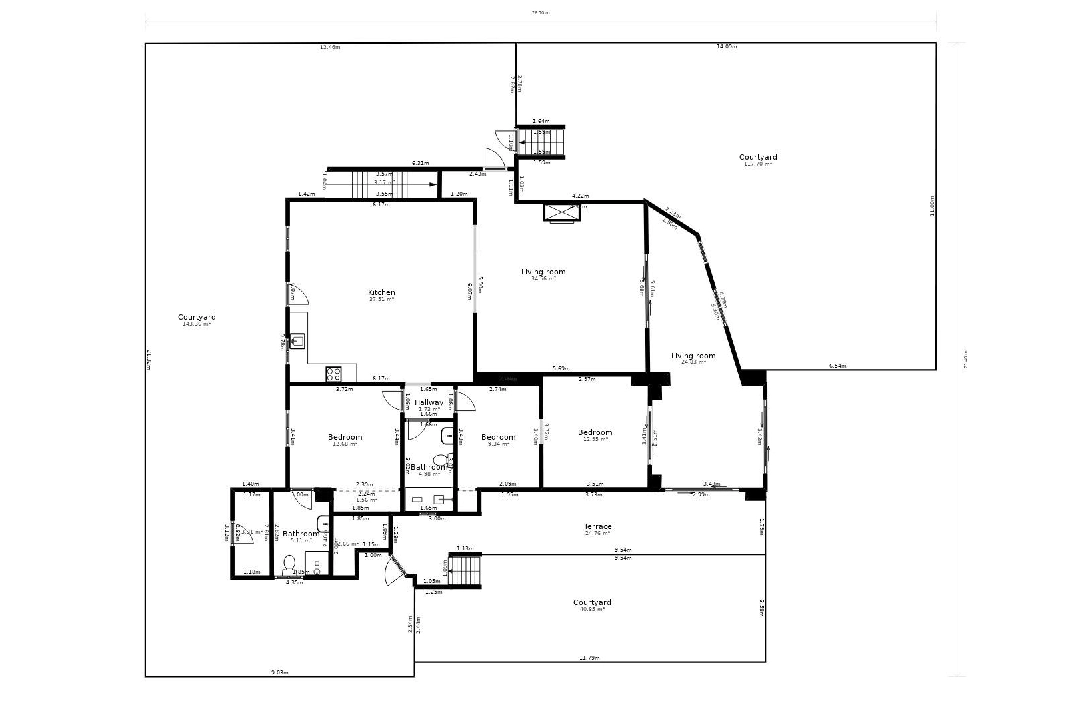 villa en Calpe(Playa De La Fossa) en vente, construit 195 m², aire acondicionado, terrain 500 m², 3 chambre, 3 salle de bains, piscina, ref.: COB-3496-10535-24