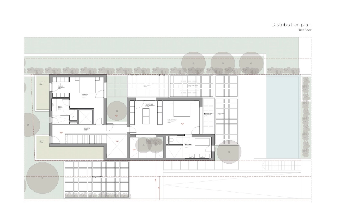 villa en Moraira(Benimeit) en vente, construit 319 m², aire acondicionado, terrain 1000 m², 3 chambre, 3 salle de bains, piscina, ref.: CA-H-1840-AMB-7