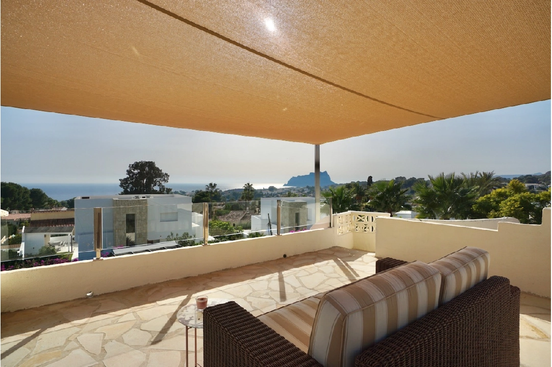 villa en Benissa(Montemar) en vente, construit 165 m², terrain 823 m², 3 chambre, 2 salle de bains, piscina, ref.: CA-H-1845-AMB-6