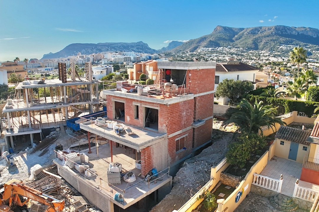 villa en Calpe(Ortembach) en vente, construit 350 m², aire acondicionado, terrain 792 m², 4 chambre, 4 salle de bains, piscina, ref.: CA-H-1849-AMBE-1