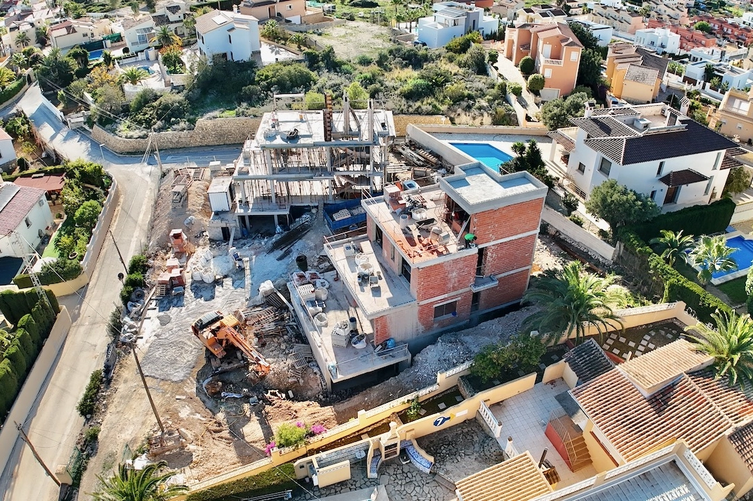 villa en Calpe(Ortembach) en vente, construit 350 m², aire acondicionado, terrain 792 m², 4 chambre, 4 salle de bains, piscina, ref.: CA-H-1849-AMBE-16