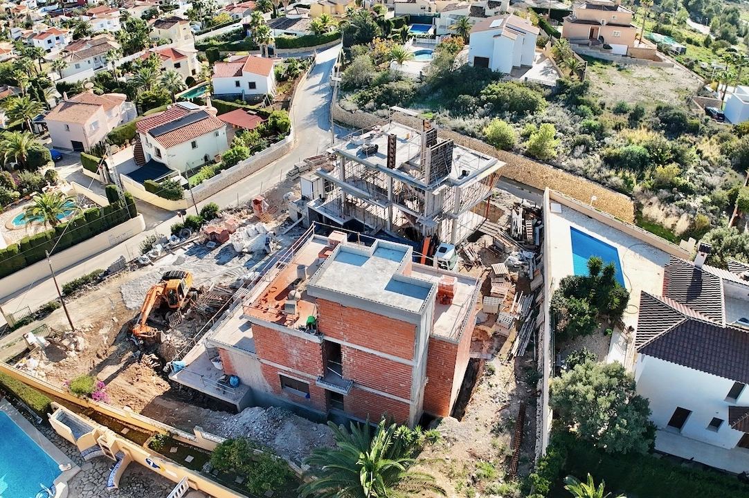 villa en Calpe(Ortembach) en vente, construit 350 m², aire acondicionado, terrain 792 m², 4 chambre, 4 salle de bains, piscina, ref.: CA-H-1849-AMBE-19