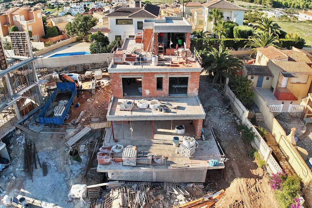 villa en Calpe(Ortembach) en vente, construit 350 m², aire acondicionado, terrain 792 m², 4 chambre, 4 salle de bains, piscina, ref.: CA-H-1849-AMBE-27