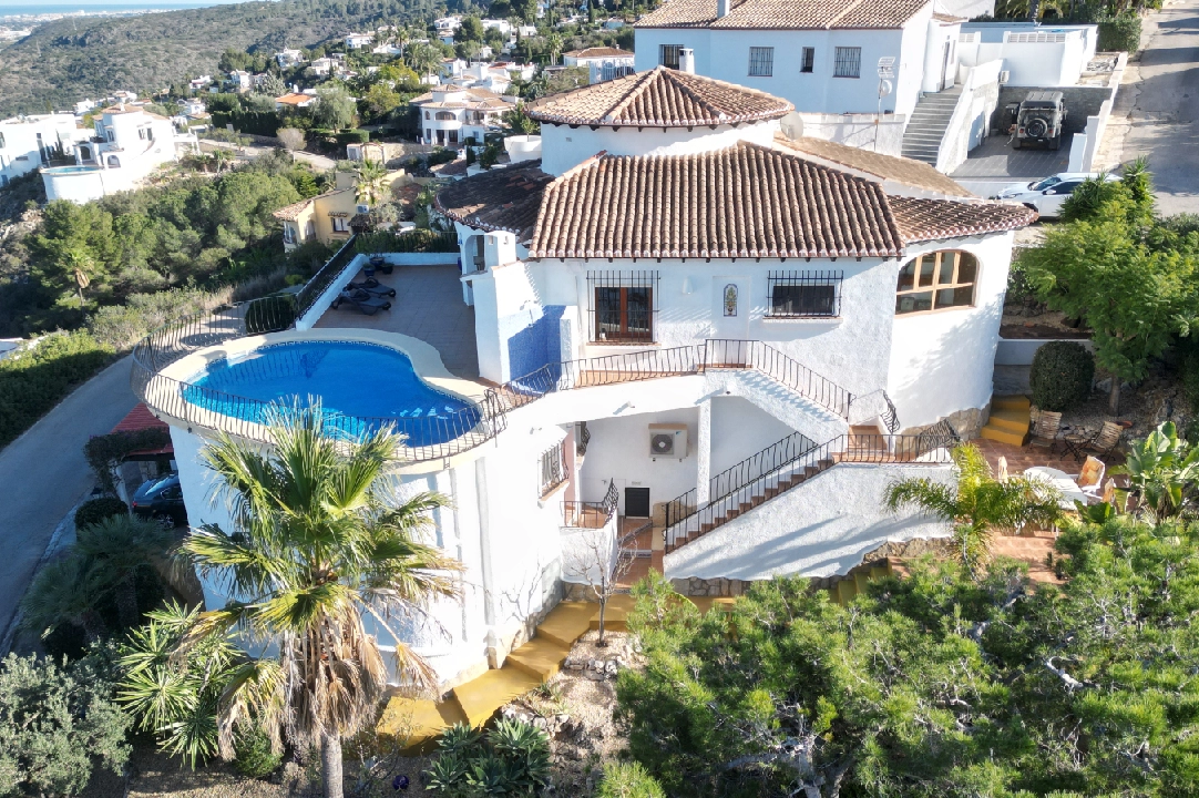 villa en Pego-Monte Pego en vente, construit 200 m², ano de construccion 1999, + calefaccion central, aire acondicionado, terrain 856 m², 4 chambre, 3 salle de bains, piscina, ref.: JS-0125-27