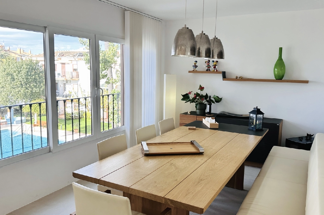 atico en Denia(Las Marinas) en vente, construit 168 m², ano de construccion 98, estado como nuevo, + calefaccion suelo, aire acondicionado, 4 chambre, 3 salle de bains, piscina, ref.: AS-0325-20