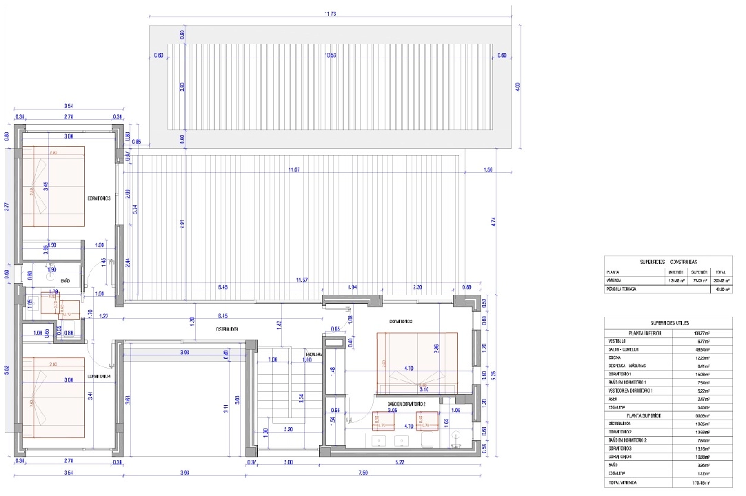 villa en Javea en vente, construit 246 m², ano de construccion 2024, aire acondicionado, terrain 1003 m², 4 chambre, 3 salle de bains, piscina, ref.: BP-4435JAV-13