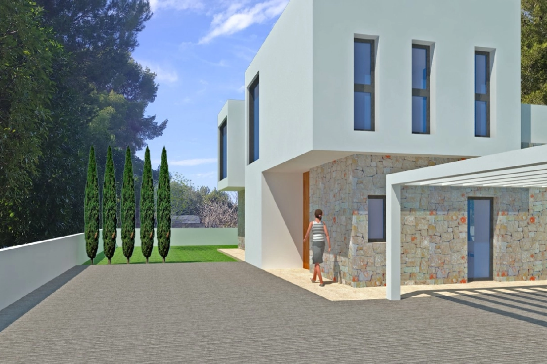 villa en Javea en vente, construit 246 m², ano de construccion 2024, aire acondicionado, terrain 1003 m², 4 chambre, 3 salle de bains, piscina, ref.: BP-4435JAV-7