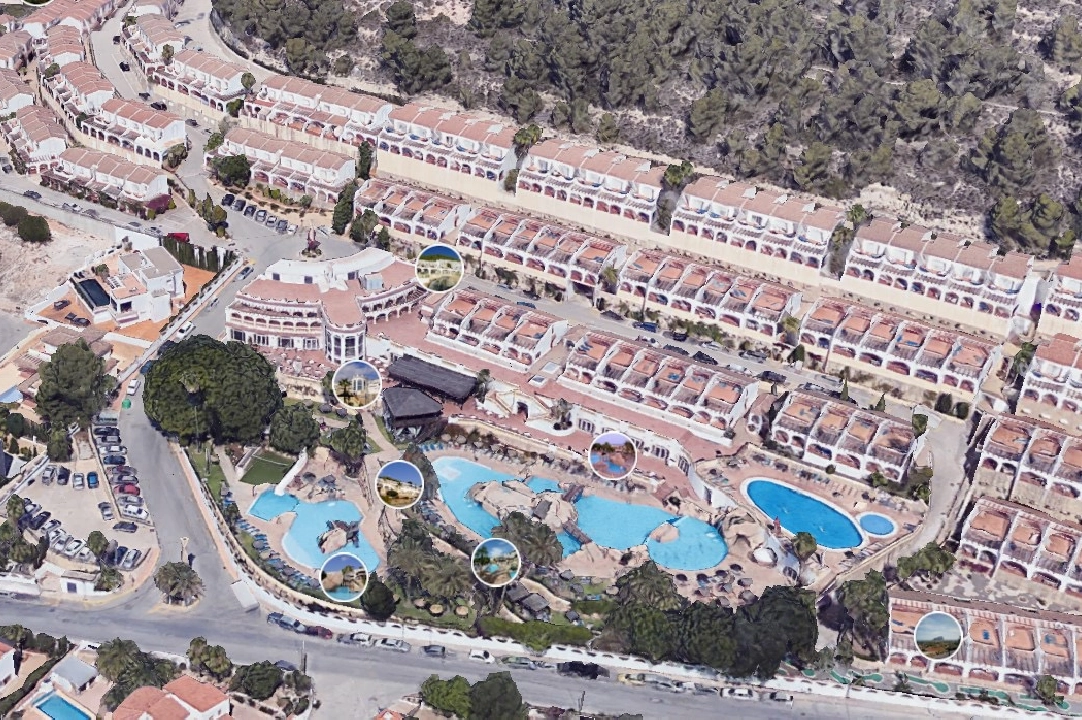 casa de pueblo en Calpe(Tossal de la Cometa) en vente, construit 54 m², aire acondicionado, 2 chambre, 1 salle de bains, piscina, ref.: CA-B-1861-AMB-16