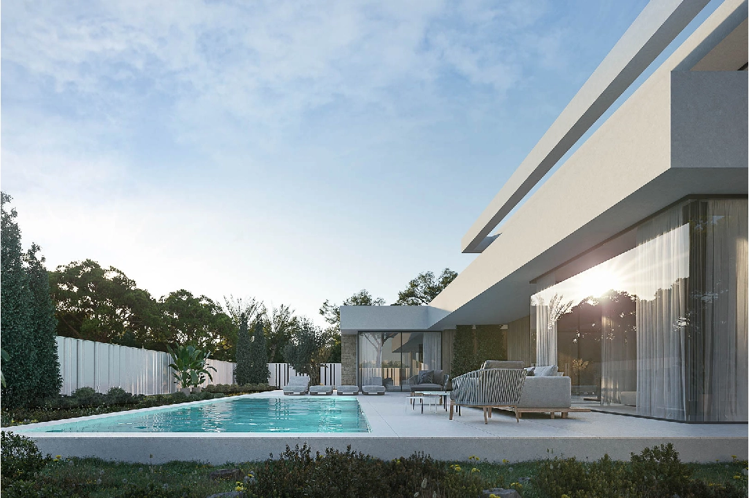 villa en Moraira en vente, construit 395 m², ano de construccion 2024, + KLIMA, aire acondicionado, terrain 814 m², 5 chambre, 5 salle de bains, piscina, ref.: BP-8219MOR-2