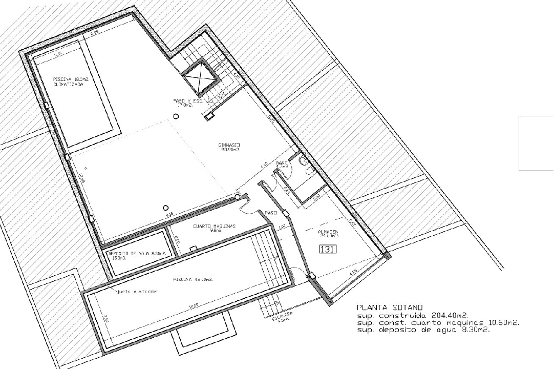 villa en Benissa(La Fustera) en vente, construit 770 m², ano de construccion 2017, aire acondicionado, terrain 1795 m², 4 chambre, piscina, ref.: BP-4442BEN-46