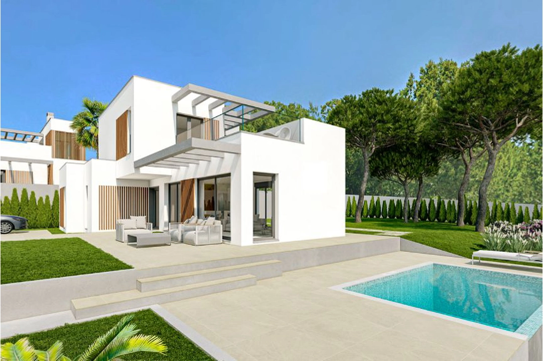 villa en Finestrat en vente, construit 150 m², ano de construccion 2024, + KLIMA, aire acondicionado, terrain 409 m², 3 chambre, 3 salle de bains, piscina, ref.: BP-8231FIN-3