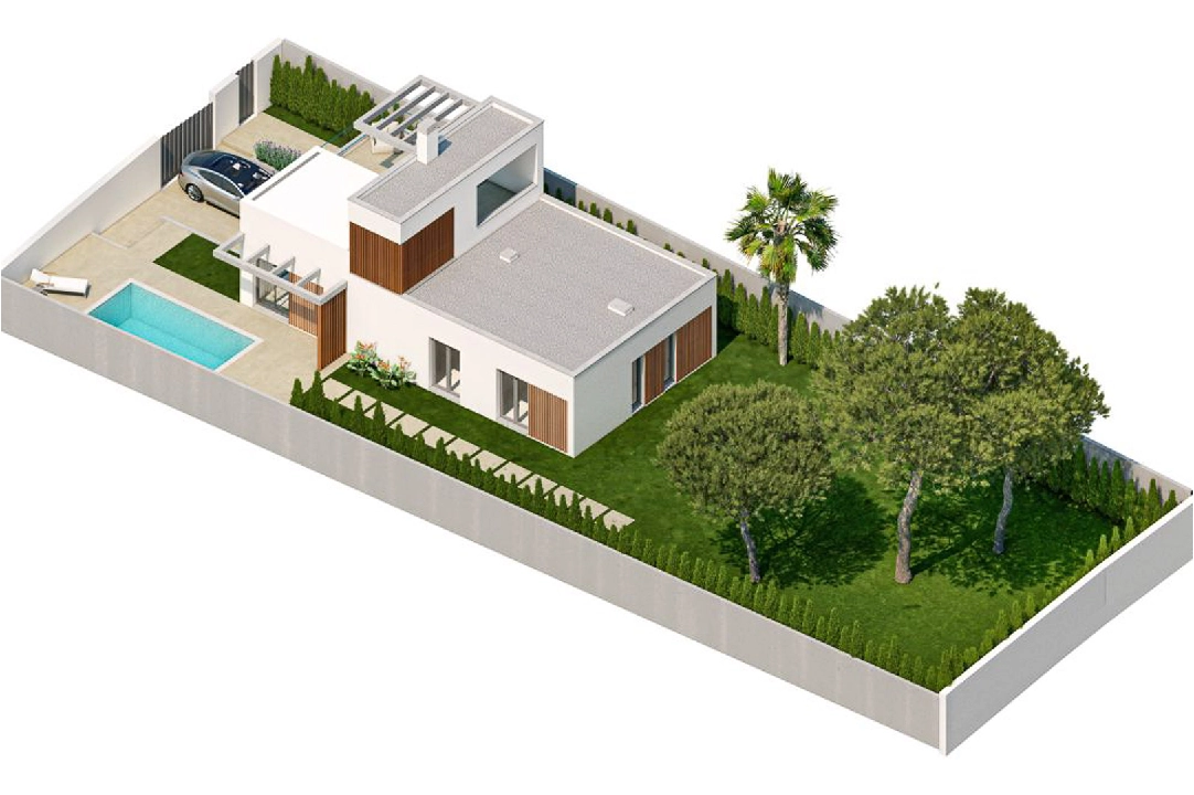 villa en Finestrat en vente, construit 150 m², ano de construccion 2024, + KLIMA, aire acondicionado, terrain 409 m², 3 chambre, 3 salle de bains, piscina, ref.: BP-8231FIN-40