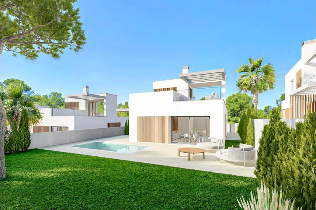 villa en Finestrat en vente, construit 150 m², ano de construccion 2024, + KLIMA, aire acondicionado, terrain 409 m², 3 chambre, 3 salle de bains, piscina, ref.: BP-8231FIN-5