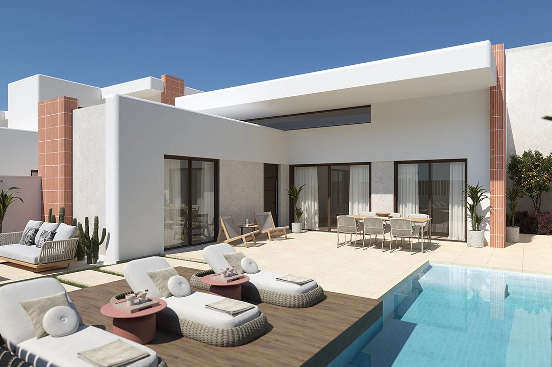 villa en Roldan en vente, construit 77 m², estado nuevo, terrain 198 m², 2 chambre, 2 salle de bains, piscina, ref.: HA-RDN-120-E01-1