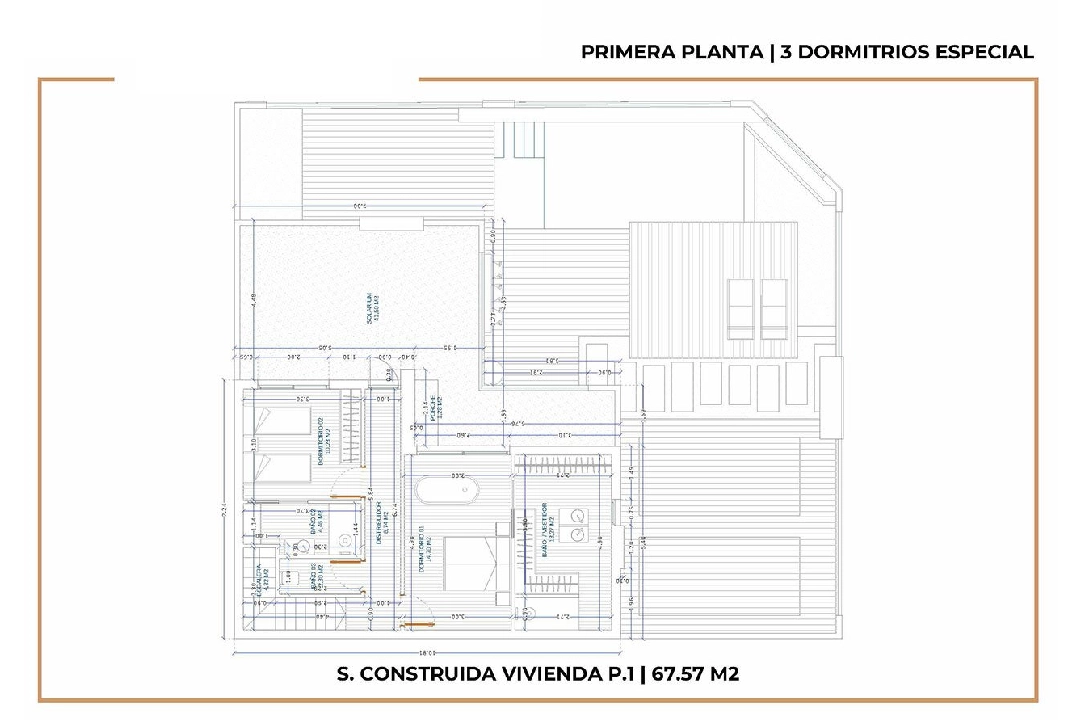 villa en Roldan en vente, construit 113 m², estado nuevo, terrain 198 m², 3 chambre, 2 salle de bains, piscina, ref.: HA-RDN-120-E02-14