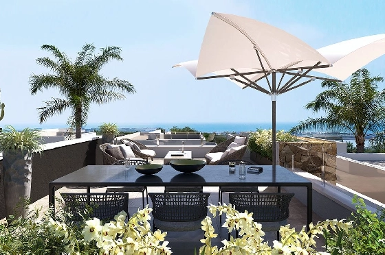 Villa in Ciudad Quesada zu verkaufen, Wohnfläche 167 m², Zustand Erstbezug, Klimaanlage, Grundstück 263 m², 3 Schlafzimmer, 2 Badezimmer, Pool, ref.: HA-CQN-121-E02-14