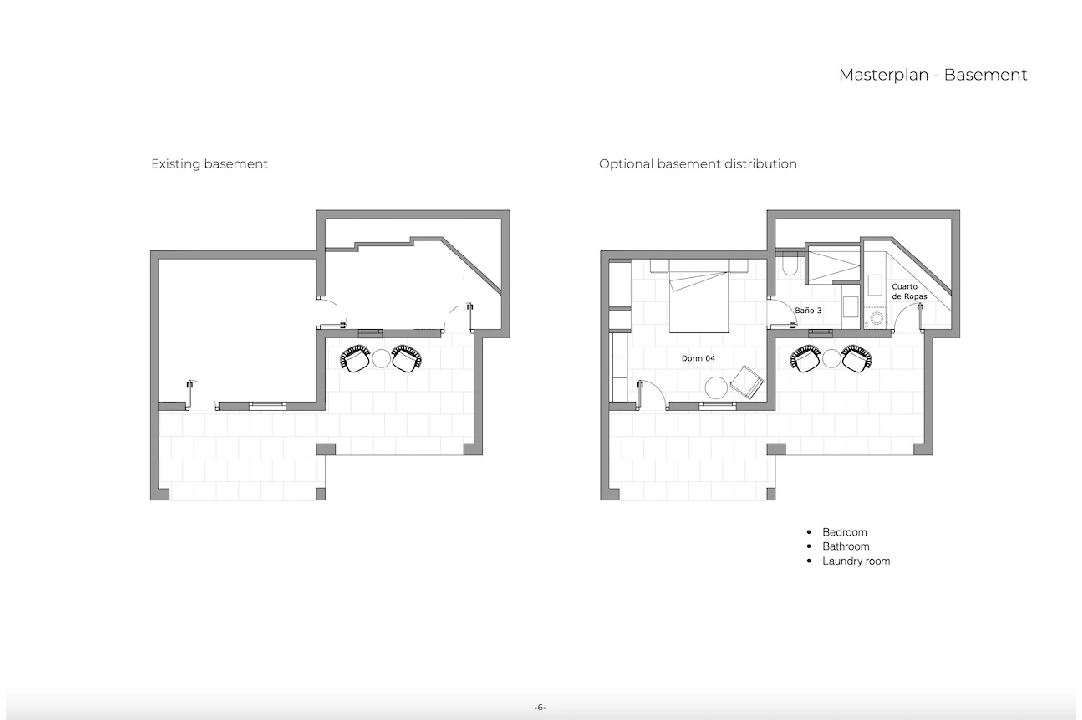 villa en Benissa(Baladrar) en vente, construit 183 m², aire acondicionado, terrain 1136 m², 3 chambre, 2 salle de bains, piscina, ref.: CA-H-1862-AMB-6