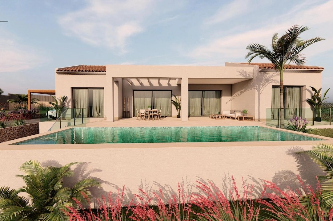 villa en Javea(Laderas) en vente, construit 226 m², aire acondicionado, terrain 1186 m², 4 chambre, 3 salle de bains, piscina, ref.: CA-H-1865-AMB-1